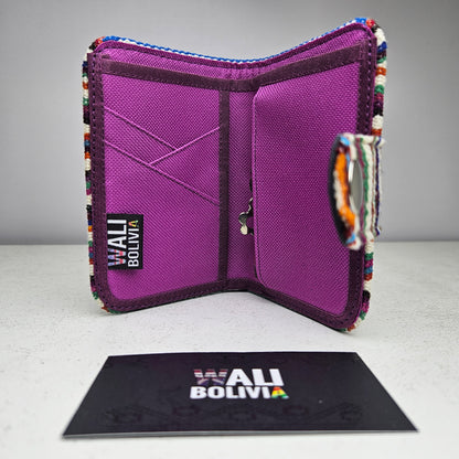 Billetera alaya (multicolor)