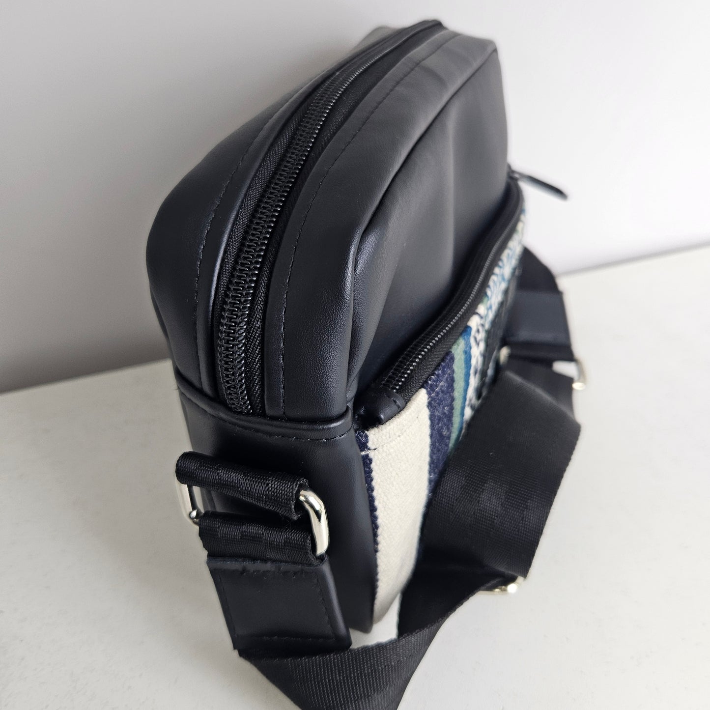 Bandolera de cuero (jade)