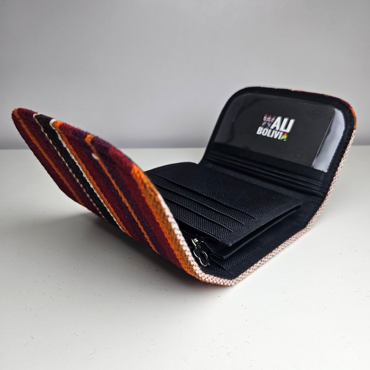 Billetera mini (rojo fiesta)