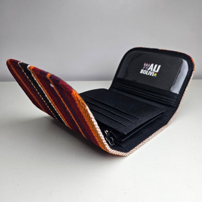 Billetera mini (rojo fiesta)