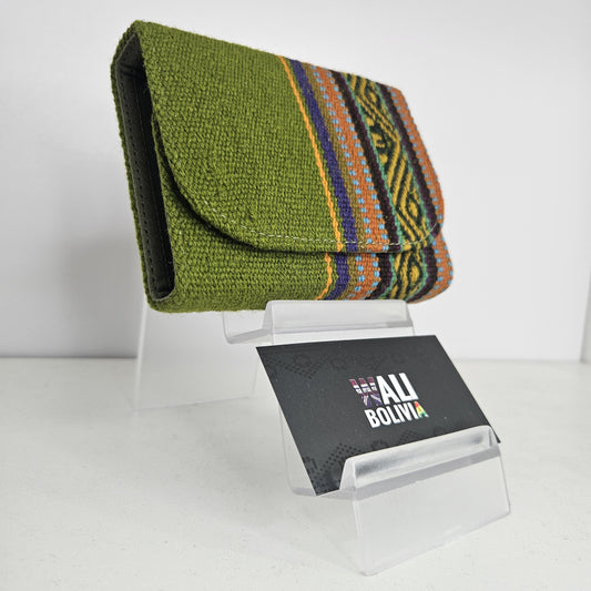 Billetera mini (verde pacai 2)