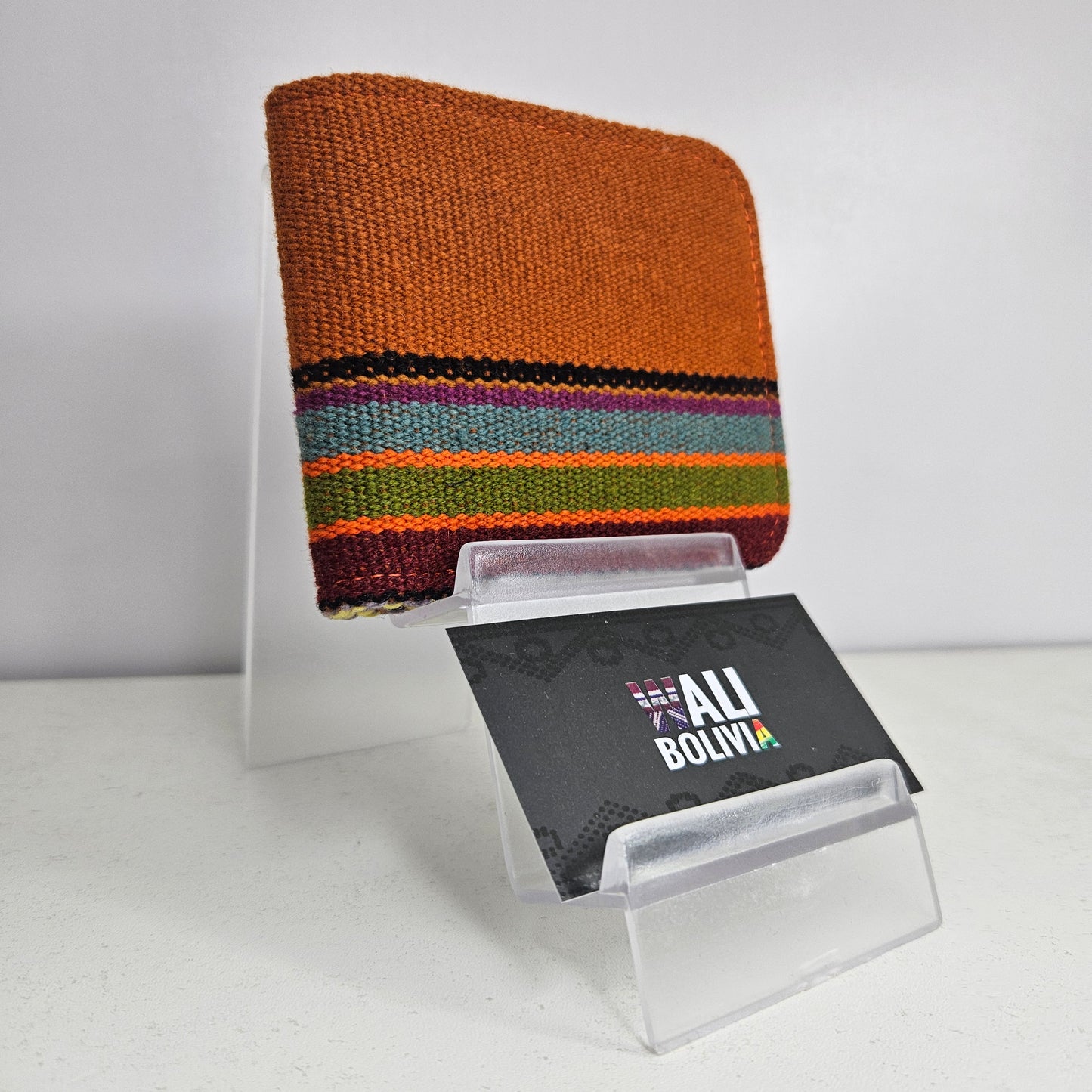 Billetera Doble (naranja oscuro)