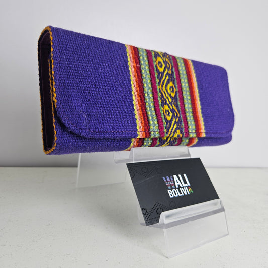 Billetera Portacelular (índigo diseño medio)