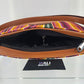Cartera cuero aguayo (potosino)