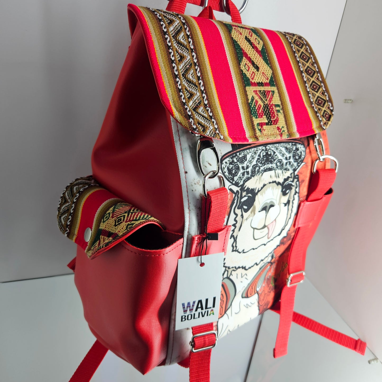 Mochila urbana  (llamita diyey)