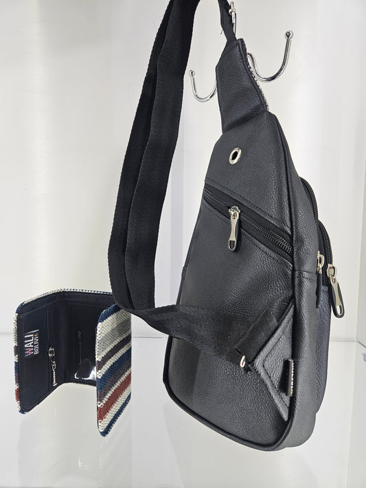 Combo Neutro Pechera y billetera