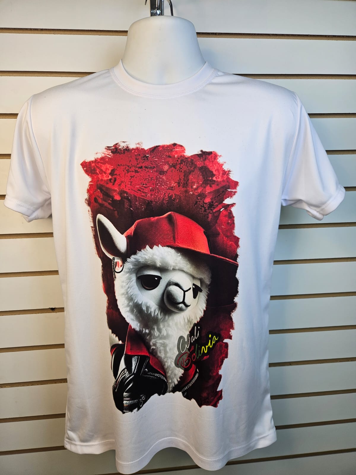 Polera clasica (llama peluche)