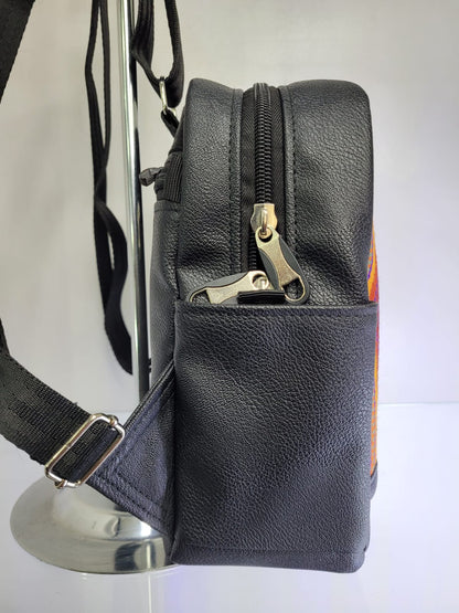 Mochila mini para dama (amarillo cafe)