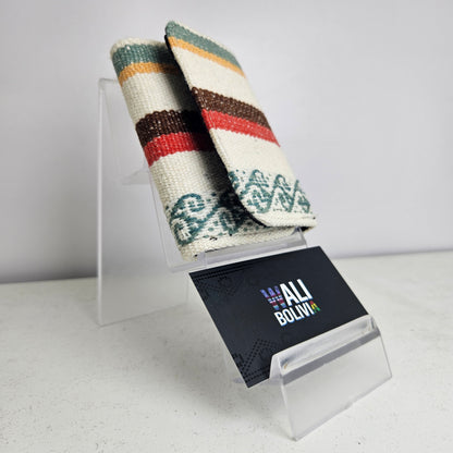 Billetera triple (pastel)
