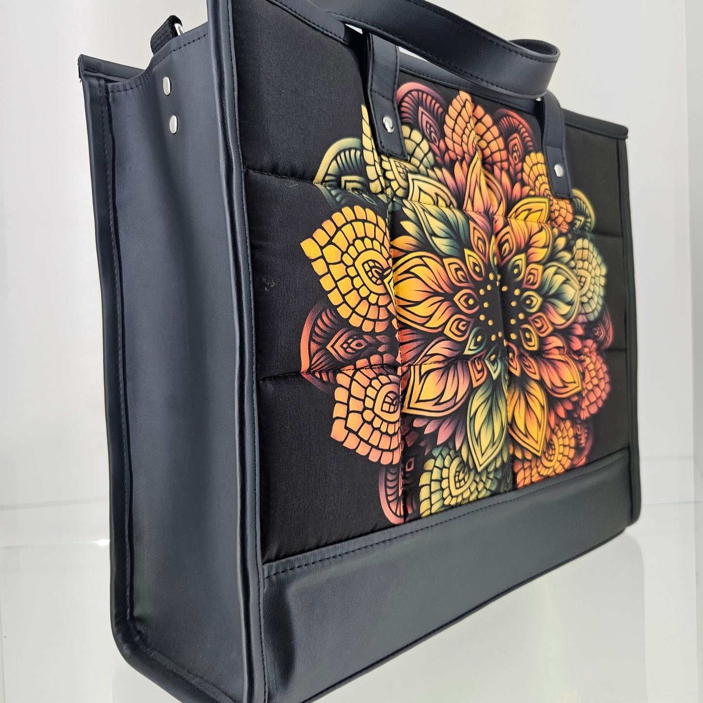 Bolso totte (diseño froral)