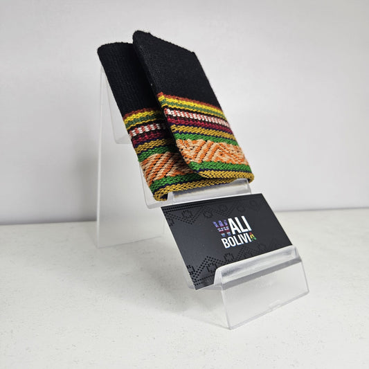 Billetera triple (negro con diseño 2)