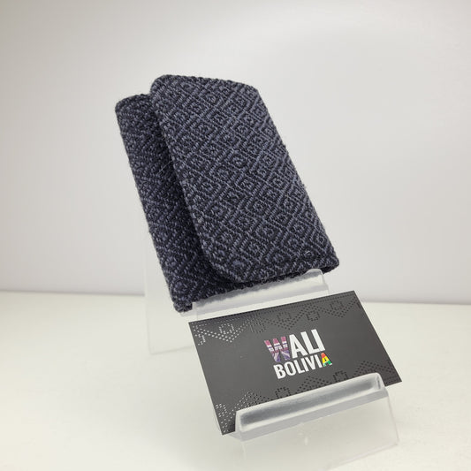 Billetera Perdiz Negro (Triple Unisex)