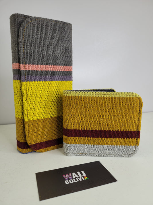 Combo pareja (amarillo y plomo)