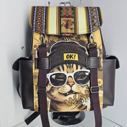 Mochila urbana (gatito)