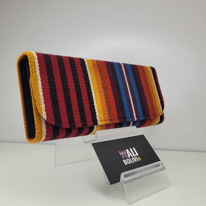 Billetera Porta celular (rojo fiesta  )