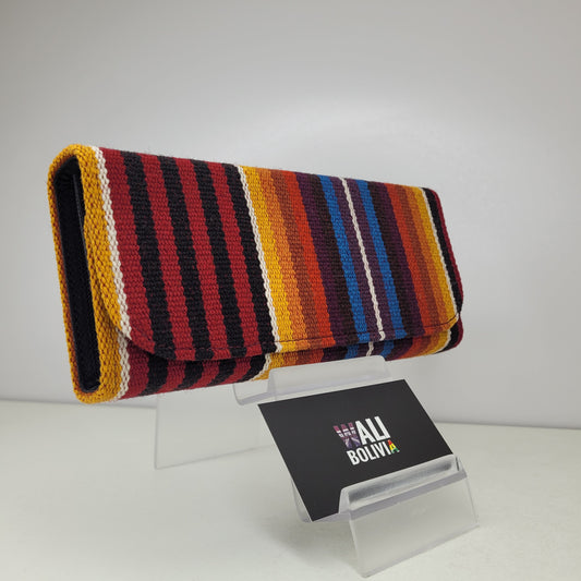 Billetera Porta celular (rojo fiesta  )