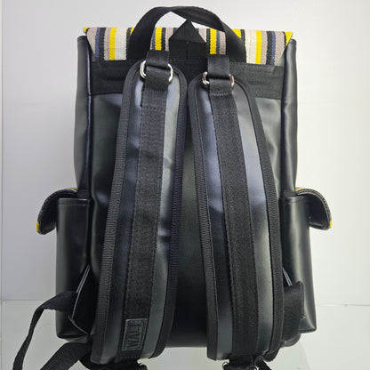 Mochila wali de cuero (tigre)