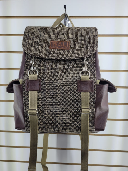 Mochila aguayo (Perdiz cafe)