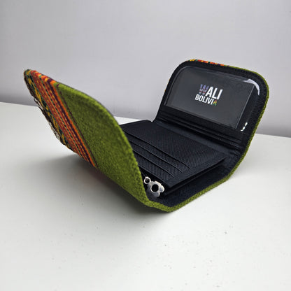 Billetera mini (verde)