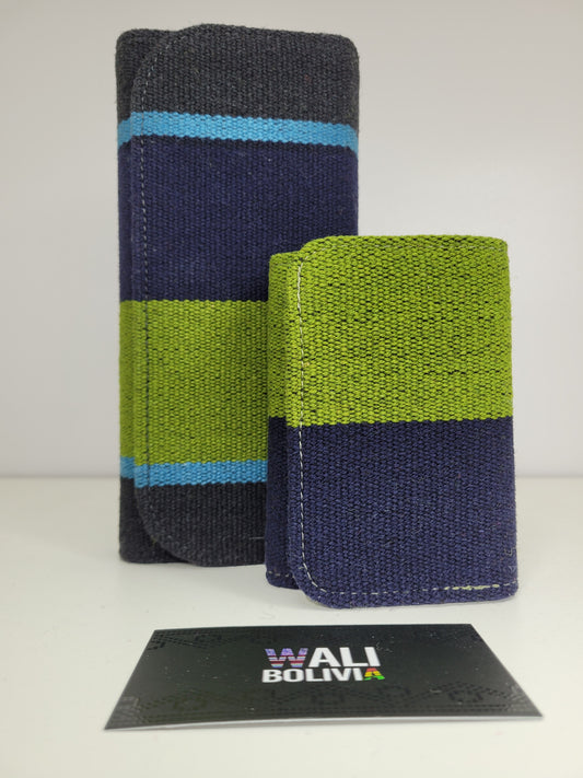 Dúo Pareja (azul y verde)