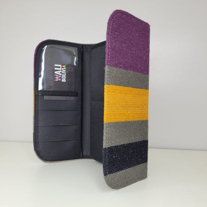 Billetera porta celular (color naliplo)