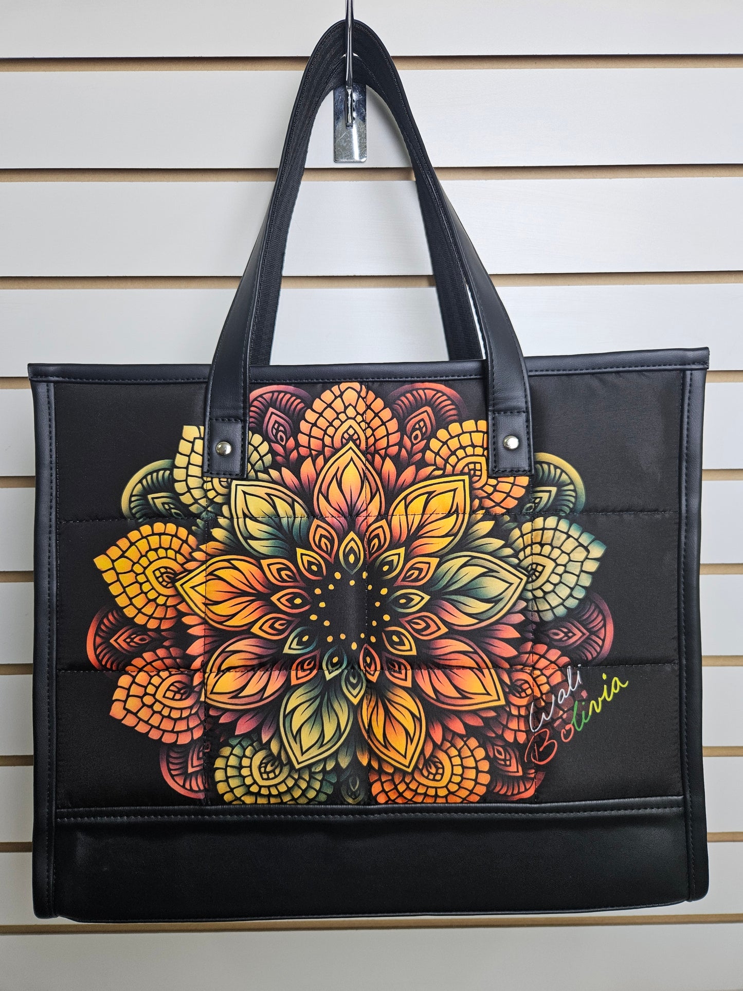 Bolso totte (diseño froral)