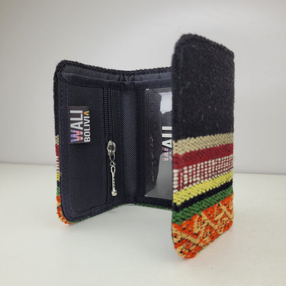 Billetera Triple (Negro )