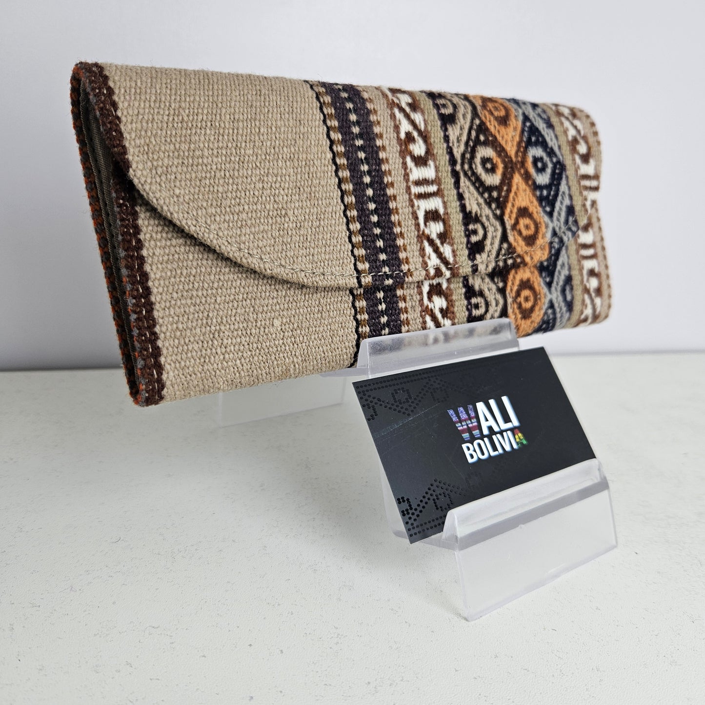 Billetera Chequera (beige diseños)