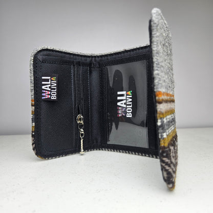 Billetera triple (plomo diseño bajo)