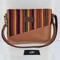 Cartera cuero aguayo (potosino)