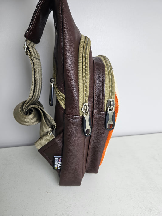 Pechera de aguayo (camel copper)