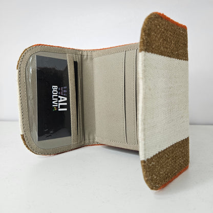 Billetera mini (camel)