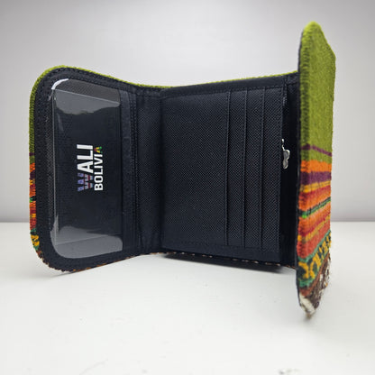 Billetera mini (verde)