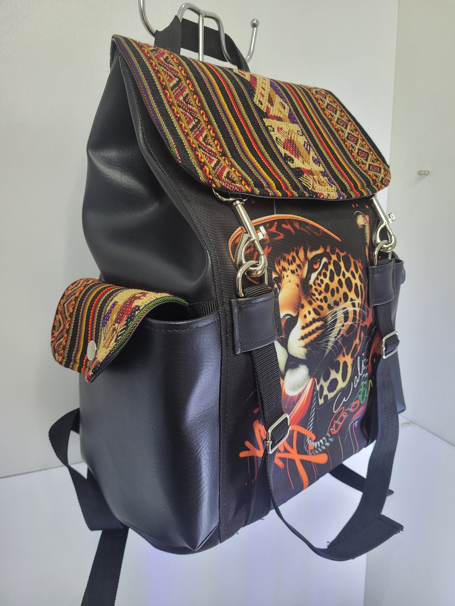 Mochila sublimada (leopardo)