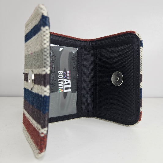 Billetera triple (color neutro)