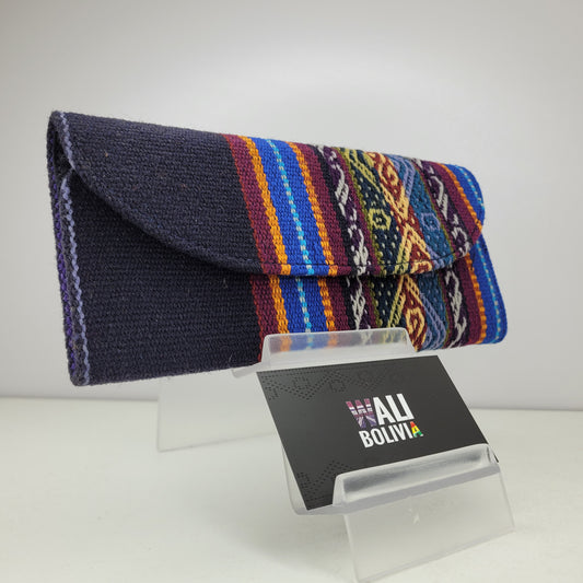 Billetera Chequera (azul)