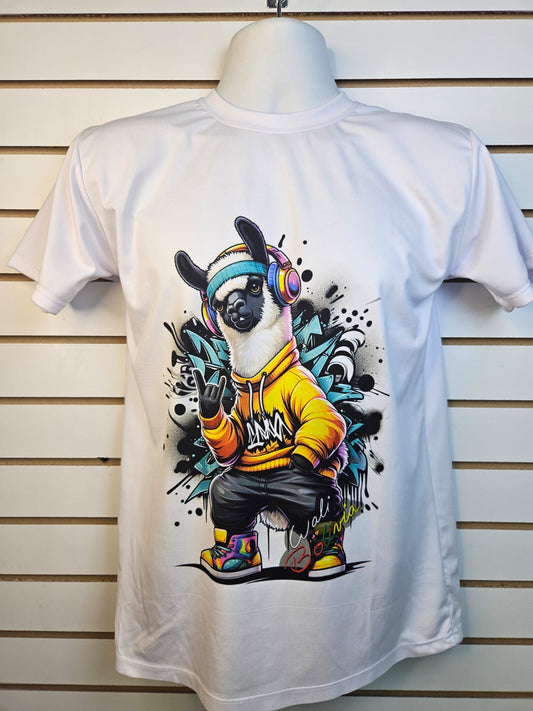 Polera Clasica (llamita musiquero M)