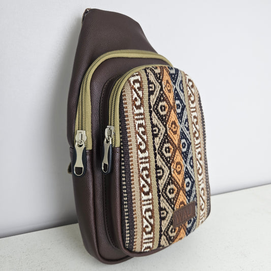 Pechera de aguayo natural (baige)