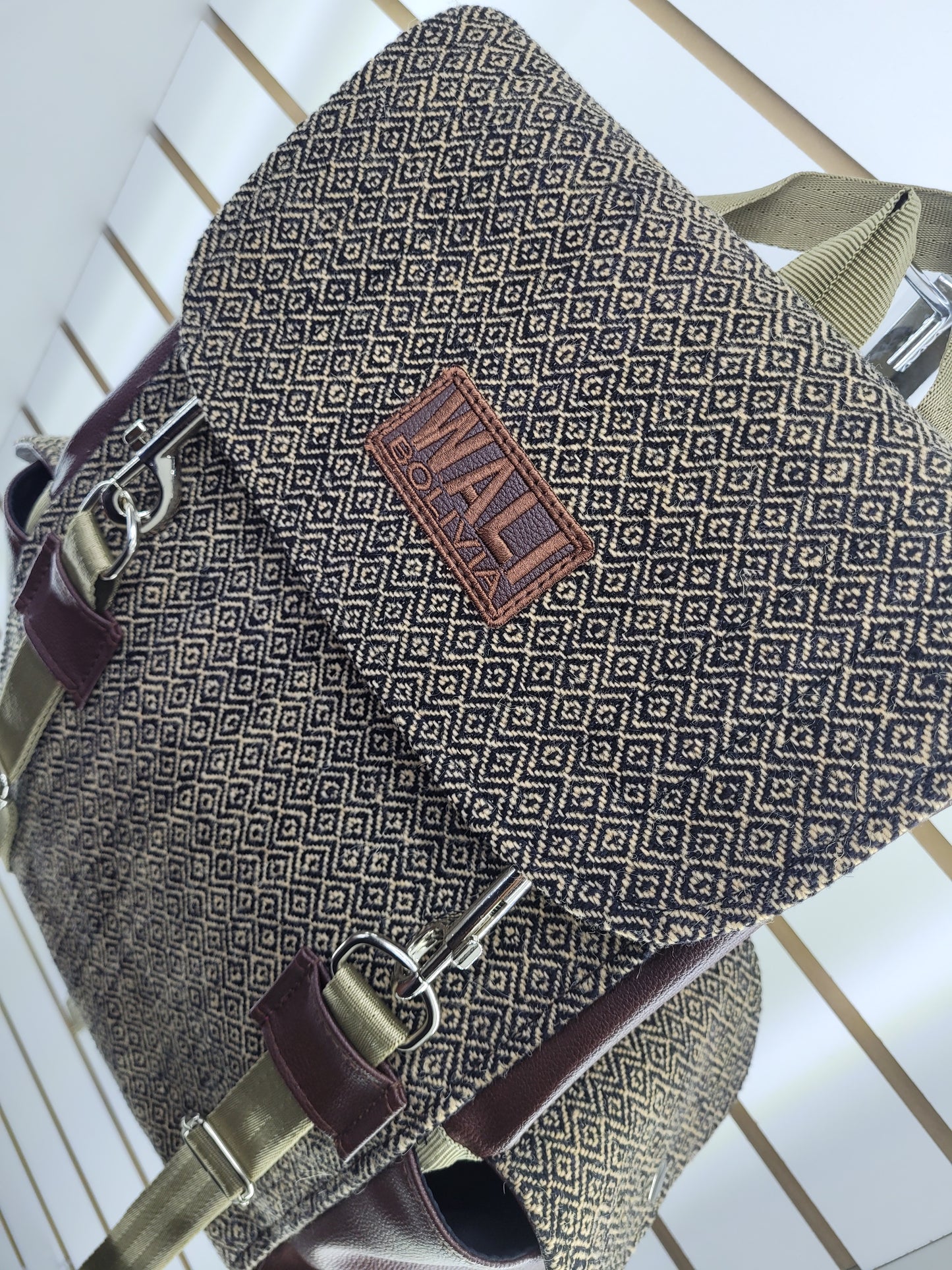Mochila aguayo (Perdiz cafe)