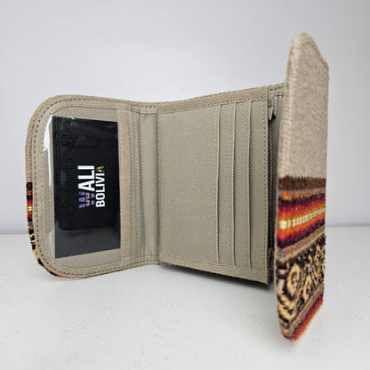 Billetera mini (beige)