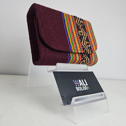 Billetera mini (vino)