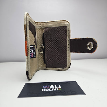 Billetera alaya (camel copper)