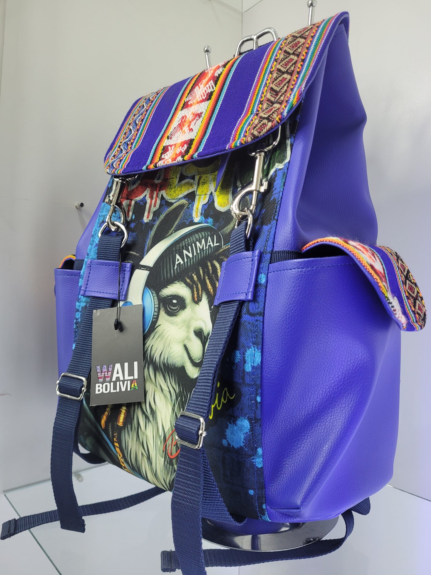 Mochila llamita rapera