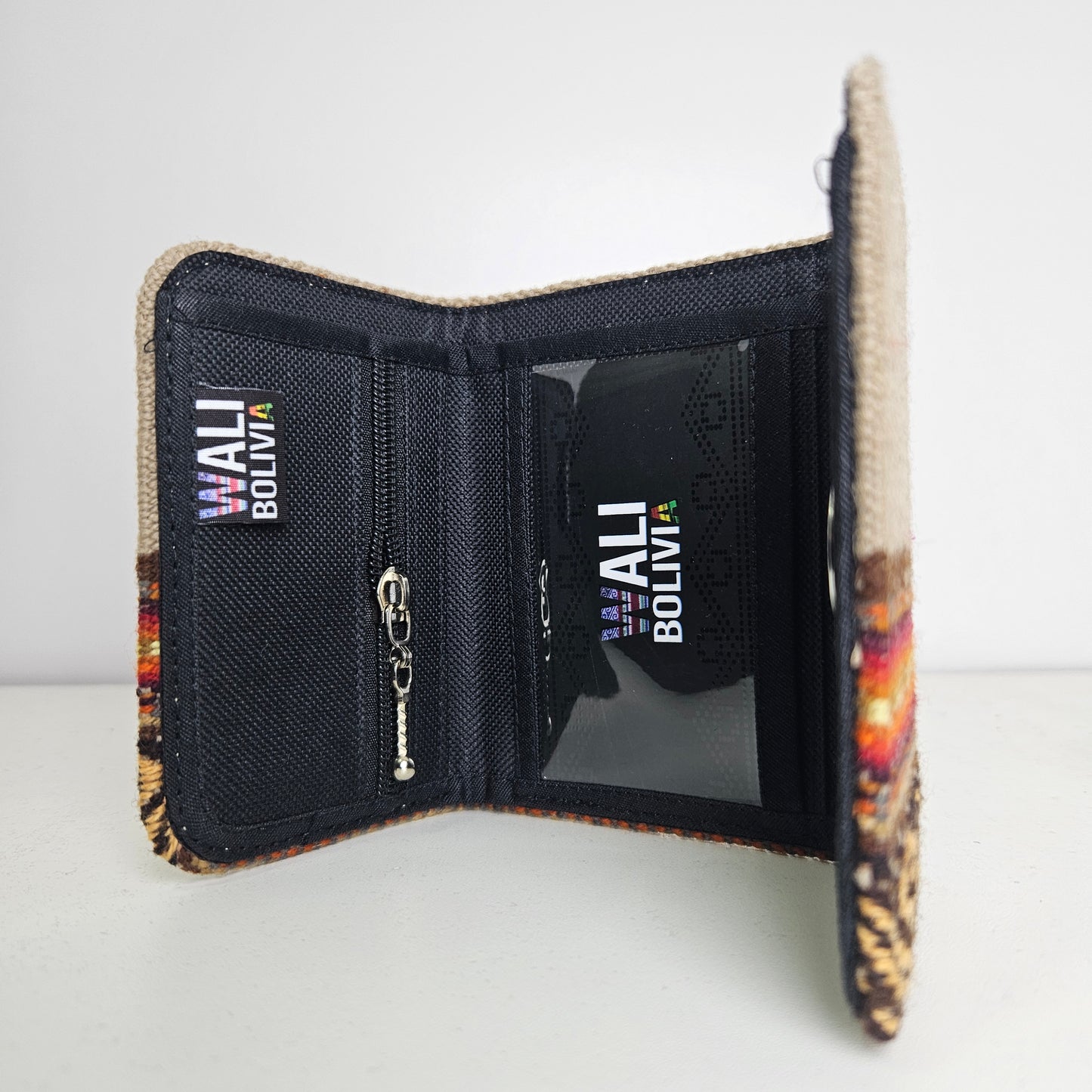 Billetera triple (beige)