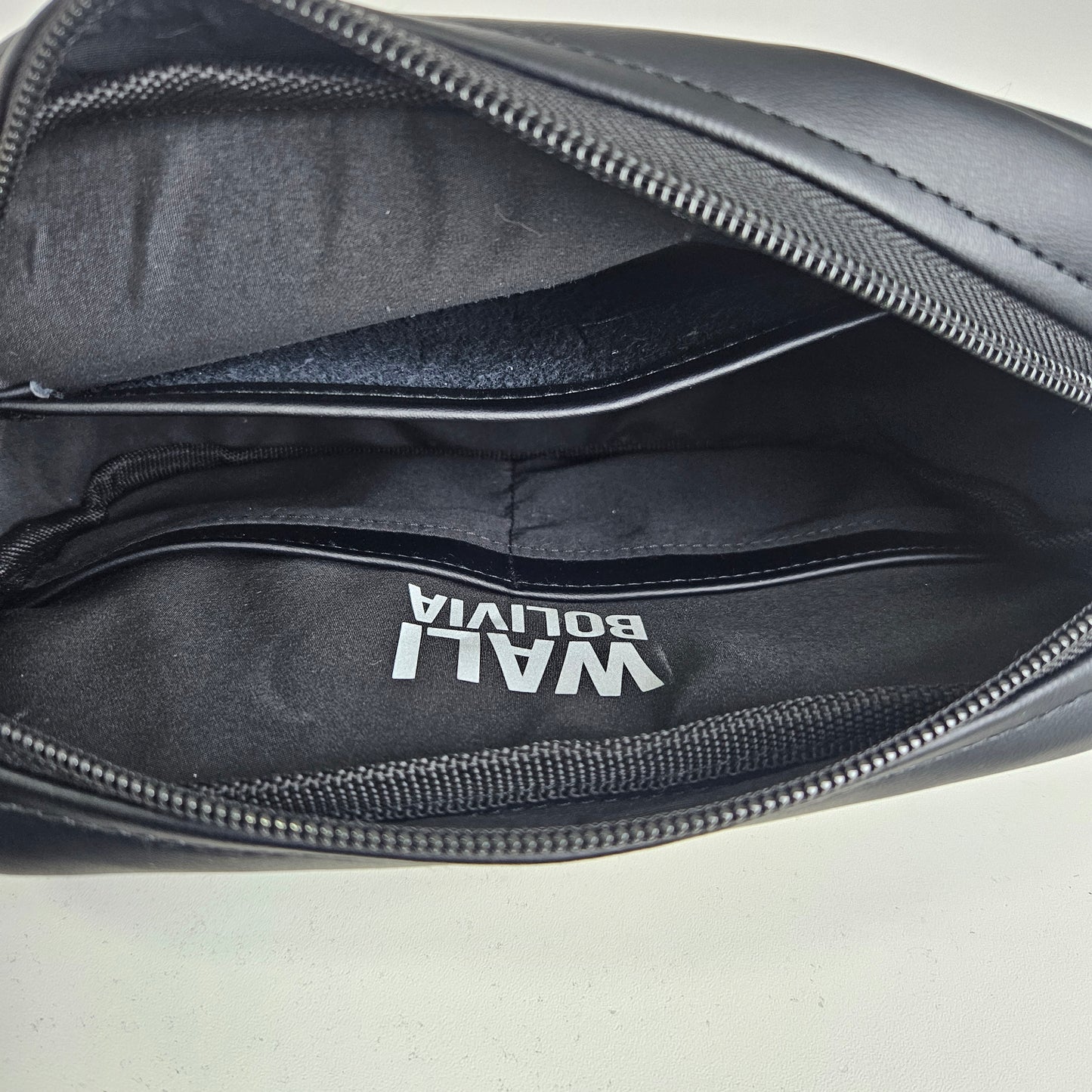 Bandolera de cuero (azul marino)