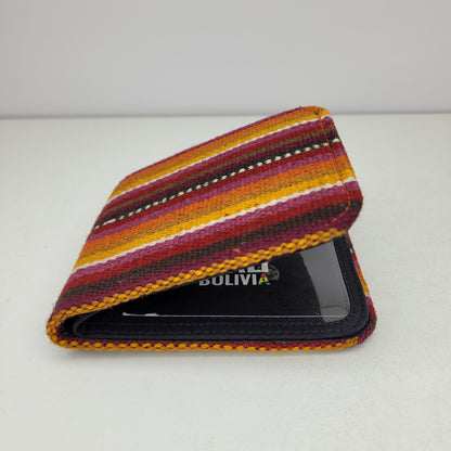 Billetera Naranjado (Varon Doble)