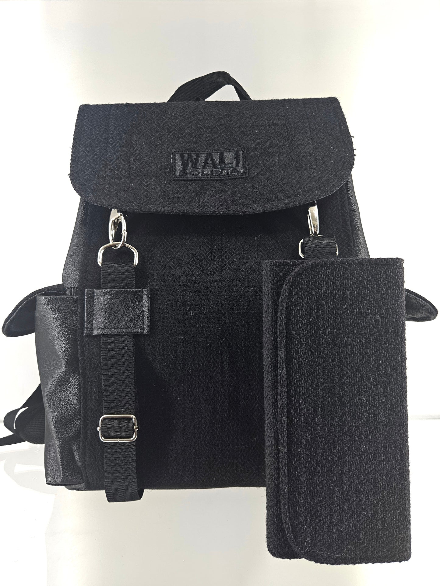 Combo Mochila y billetera (Perdiz negro)