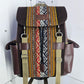 Mochila wali cuero aguayo