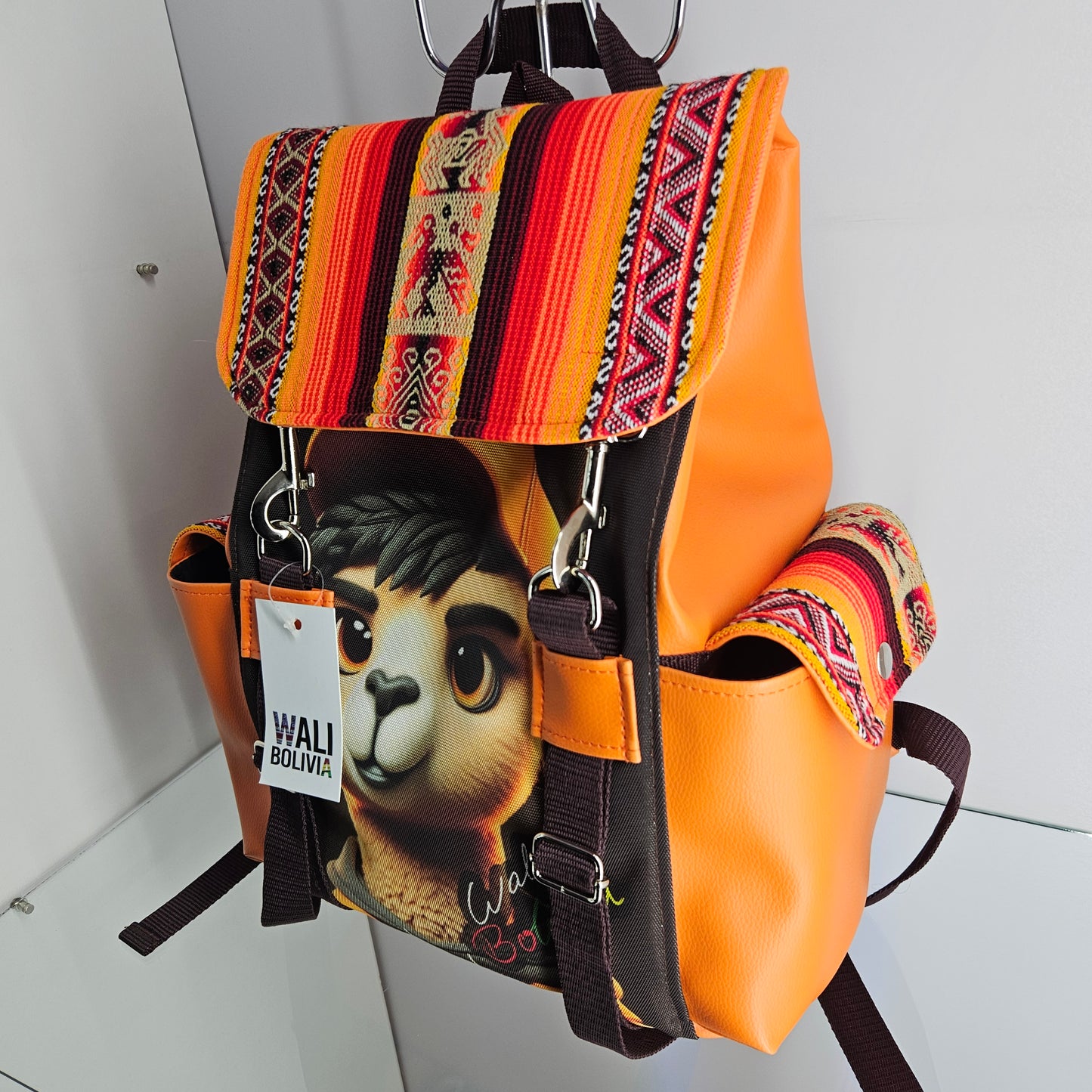 Mochila urbana (llamita cejon)