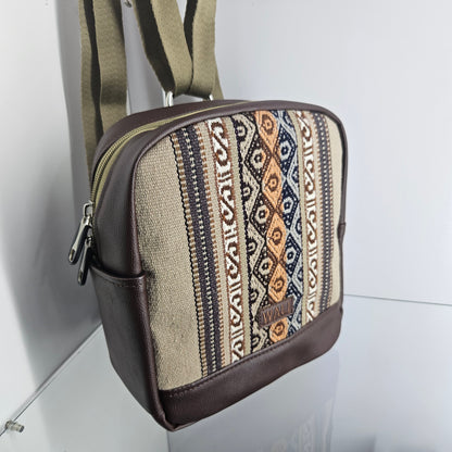 Mochila mini (beige)